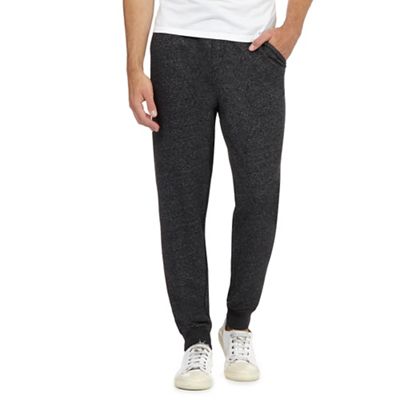Red Herring Grey ribbed cuff joggers